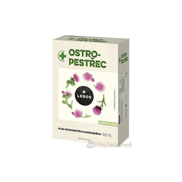 Leros Ostropestřec bylinný čaj sypaný 150 g