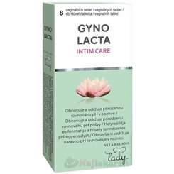 Vitabalans Gynolacta Intim Care 8 vaginálních tablet