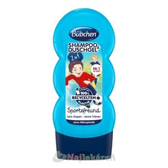 Bübchen Kids sprchový gel a šampon 2v1 Malý fotbalista 230 ml