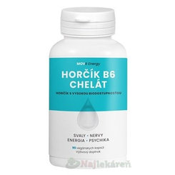 MOVit Energy Hořčík B6 Chelát 90 kapslí