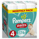 Pampers Active Baby Dry Pants plenkové kalhotky 9–15 kg vel. 4 176 ks