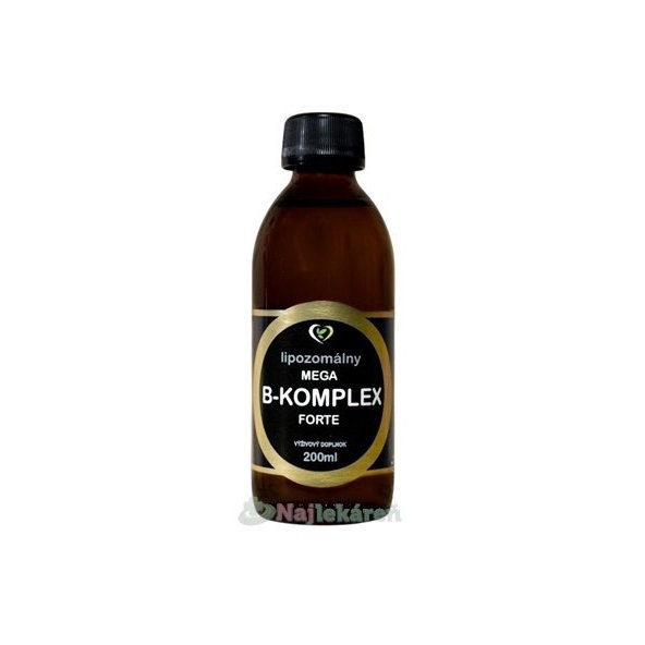 Zdravý svět lipozomální Mega B-komplex Forte 200 ml