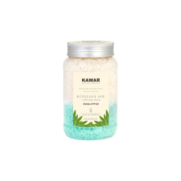 KAWAR koupelová sůl s eukalyptem 500 g
