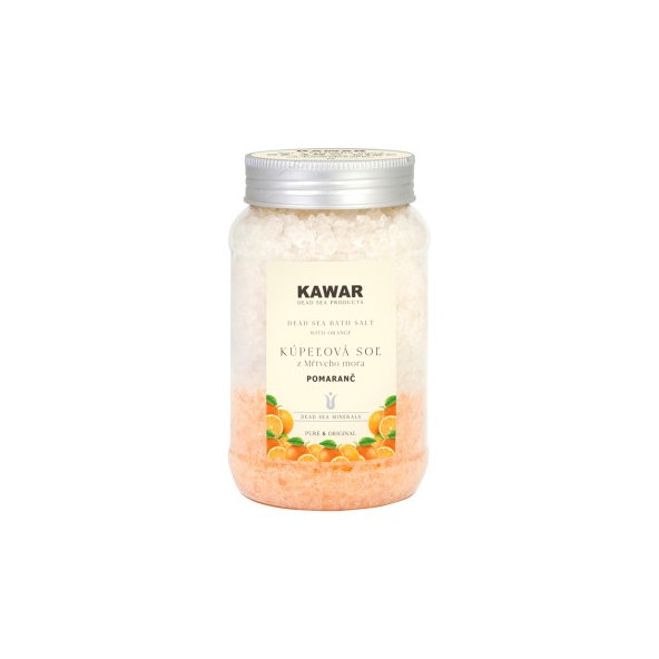 KAWAR koupelová sůl s pomerančem 500 g