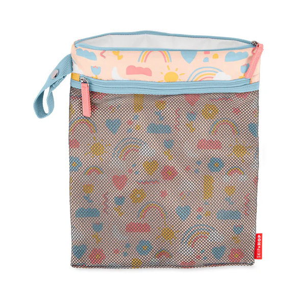 Skip Hop Spark Style nepromokavé pouzdro Rainbow 30 × 38 cm