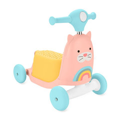 SKIP HOP Zoo Odrážedlo 3v1 Ride-On do 20 kg Kočka 12 m+