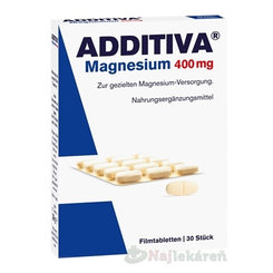 Additiva Magnesium 400 mg 30 sáčků