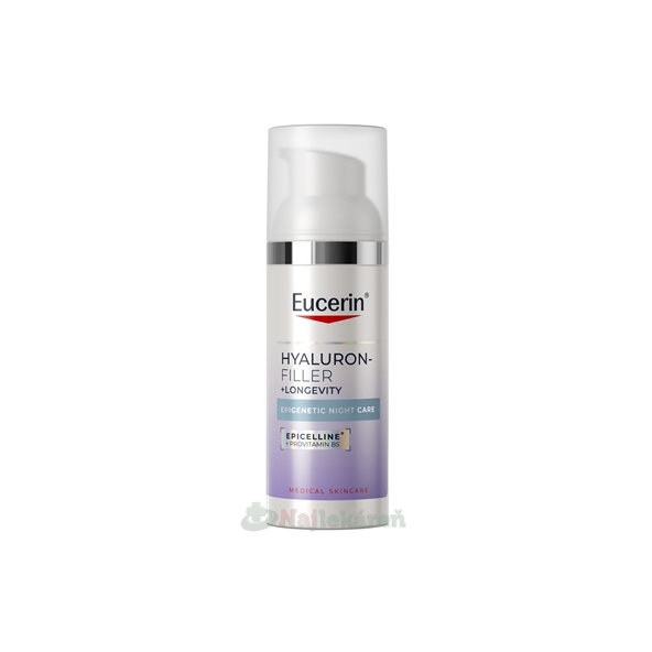 Eucerin Hyaluron-Filler + Longevity Epigenetic noční krém 50 ml