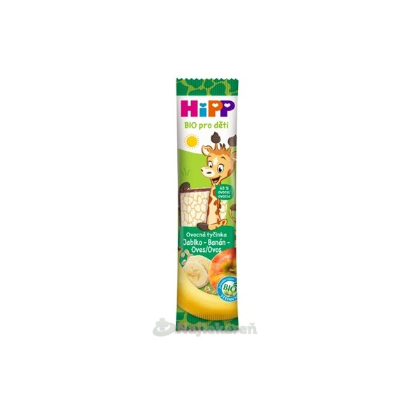 HiPP BIO ovocná tyčinka jablko banán oves 1r+ 23 g