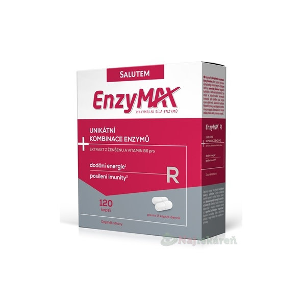 EnzyMAX R tráviace enzýmy 120 kapslí