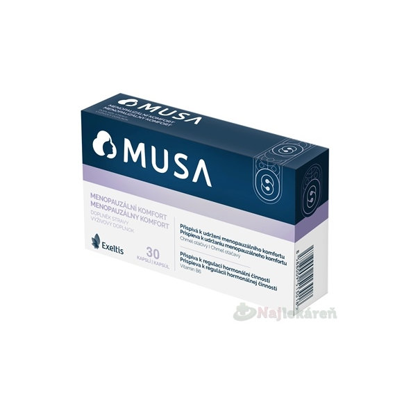 MUSA Menopauzální komfort 30 kapslí
