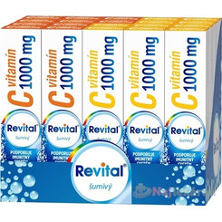 Revital vitamín C 1000 mg šumivý mix box