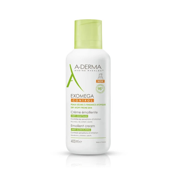A-DERMA Exomega Control emolienční krém na atopickou pokožku 400 ml