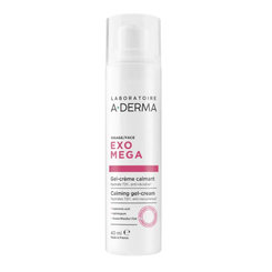 A-DERMA Exomega zklidňující gel-krém na obličej pro citlivou pleť 40 ml