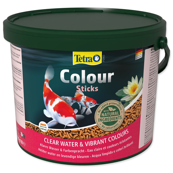 Tetra Pond Colour Sticks krmivo pro jezírkové ryby 10 l