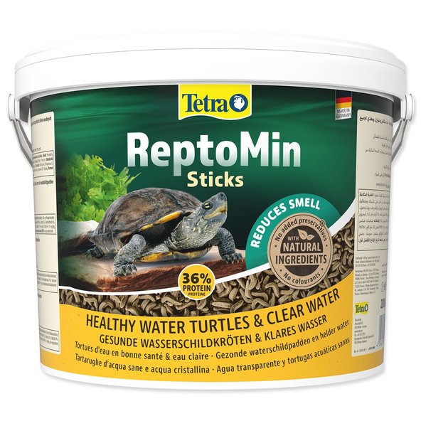 Tetra ReptoMin Sticks krmivo pro vodní želvy 10 l