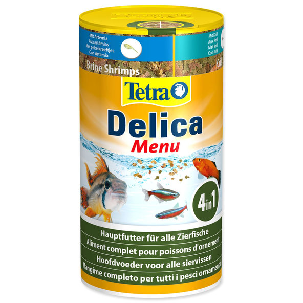 Tetra Delica Menu krmivo pro akvarijní ryby 100 ml