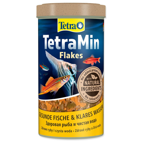 Tetra Min vločkové krmivo pro akvarijní ryby 500 ml