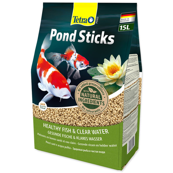 Tetra Pond Sticks krmivo pro jezírkové ryby 15 l