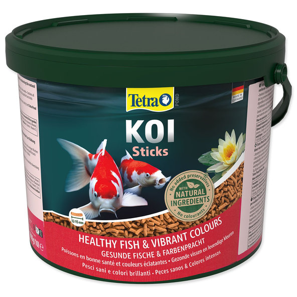 Tetra Pond Koi Sticks krmivo pro jezírkové ryby 10 l