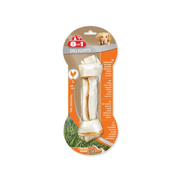 8in1 Delights žvýkací kost pro psy L