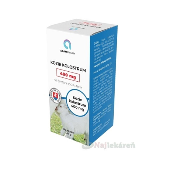 ADAMPharm Kozí kolostrum 400 mg 60 kapslí