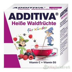 Additiva Horký doušek lesní plody s vitaminy C a D3 10 g 10 sáčků