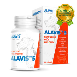 ALAVIS 5 kloubní výživa pro psy a kočky 90 tablet