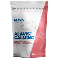 ALAVIS Calming měkké tablety pro psy a kočky 30 tablet