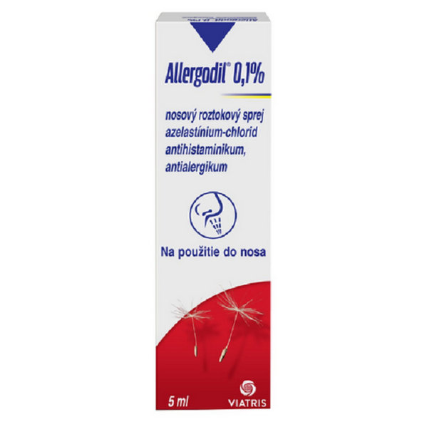 ALLERGODIL 0,1% nosní sprej proti rýmě 5 ml
