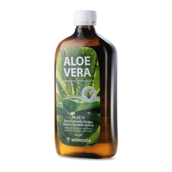Biomedica Aloe Vera šťáva 99,55% 500 ml