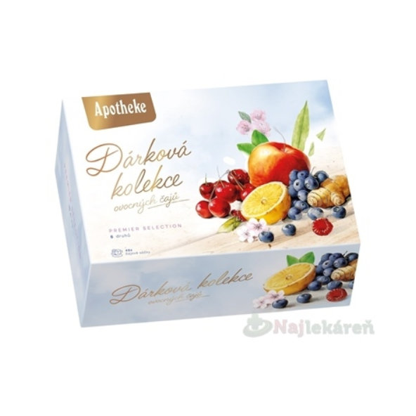 APOTHEKE Dárková kolekce prémiových ovocných čajů 48 ks