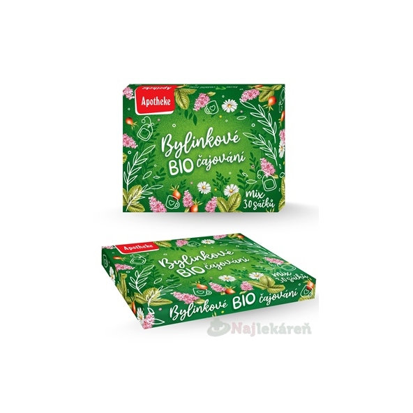 APOTHEKE Kolekce BIO bylinné čajování 30 ks