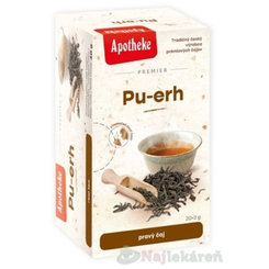 APOTHEKE Premier Pu-erh pravý černý čaj 20x2 g