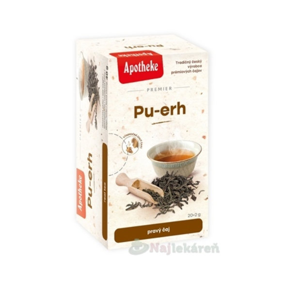 APOTHEKE Premier Pu-erh pravý černý čaj 20x2 g