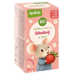APOTHEKE Rozprávka jahodový se šípky BIO čaj 20x1,5 g