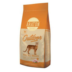 ARATON Cat Adult Outdoor Active Poultry granule pro kočky 15 kg