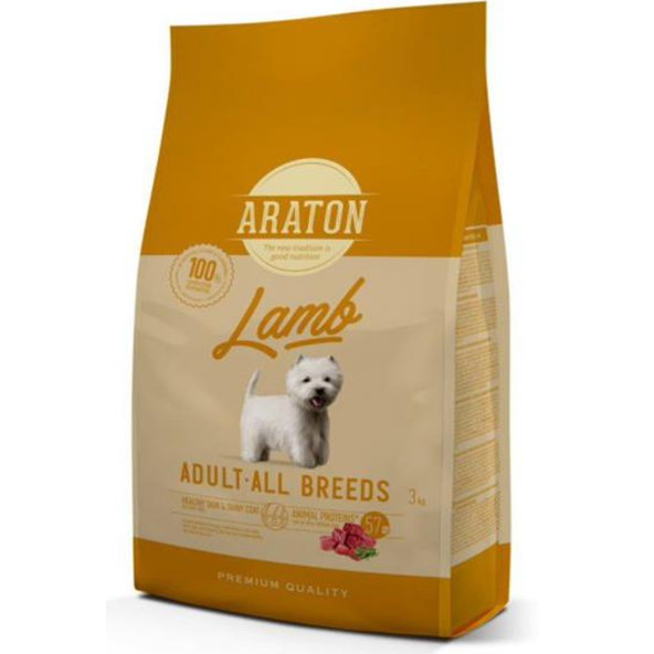 ARATON Dog Adult Lamb granule pro psy 3 kg