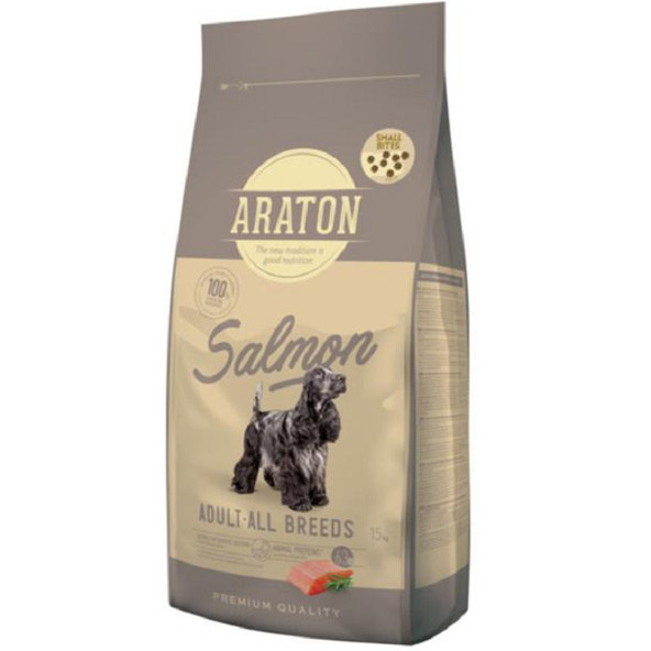 ARATON Dog Adult Salmon granule pro psy 15+1 kg