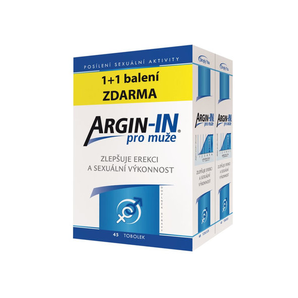 ARGIN-IN pro muže 45+45 kapslí zdarma