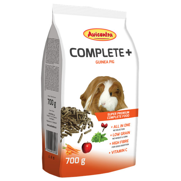 AVICENTRA COMPLETE+ krmivo pro morčata 700 g
