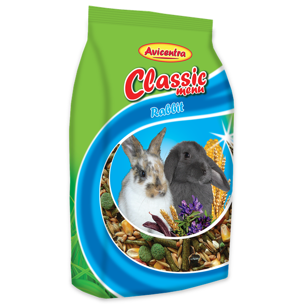 AVICENTRA Classic Menu Králík krmivo pro králíky 1 kg