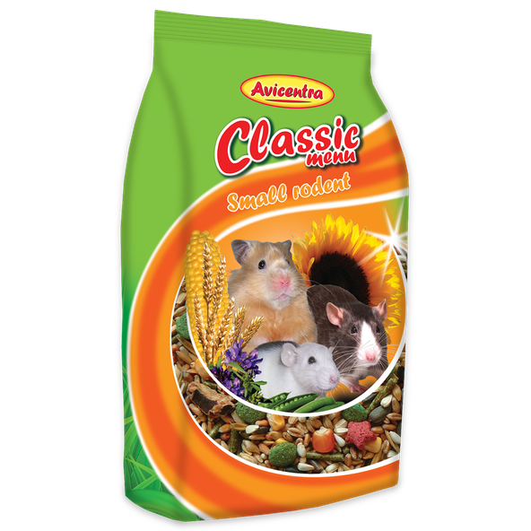 AVICENTRA Classic Menu krmivo pro křečky potkany a myši 1 kg
