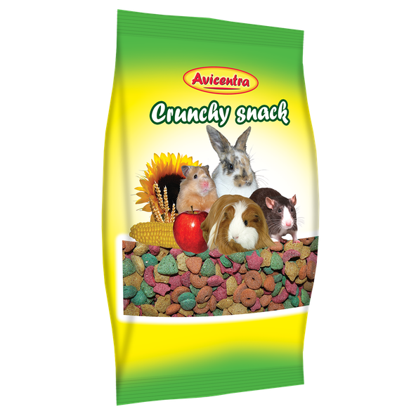 AVICENTRA barevné křupky pro hlodavce 200 g