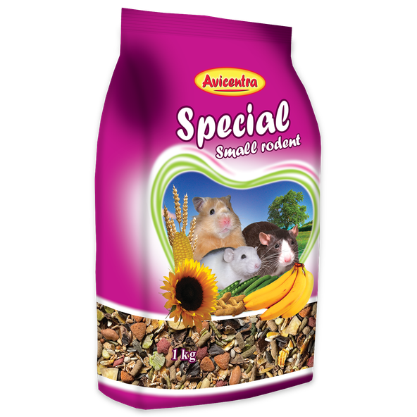 AVICENTRA Malý hlodavec Special krmivo pro křečky a myši 500 g