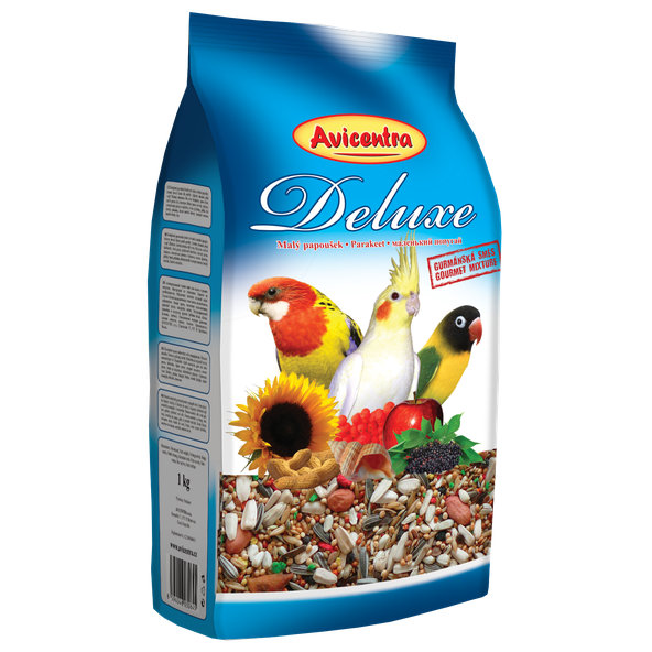 AVICENTRA Malý papoušek Deluxe krmivo pro korely a agapornisy 1 kg