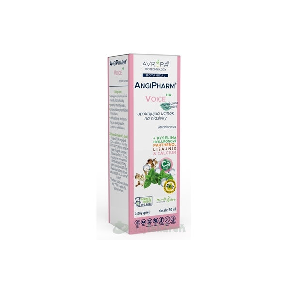 Avropa AngiPharm Voice HA ústní sprej 30 ml