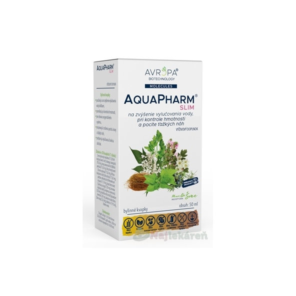 Avropa AquaPharm Slim bylinné kapky 50 ml