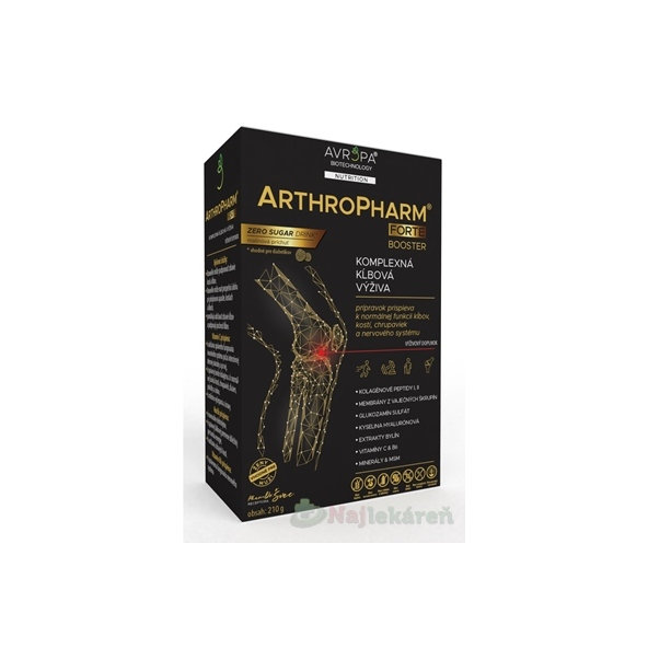 Avropa ArthroPharm Forte prášek malinová příchuť 210 g