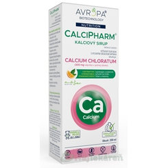 Avropa CalciPharm kalciový sirup 200 ml